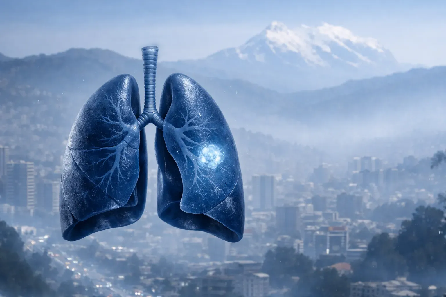 El cáncer de pulmón no siempre está relacionado con el tabaco.