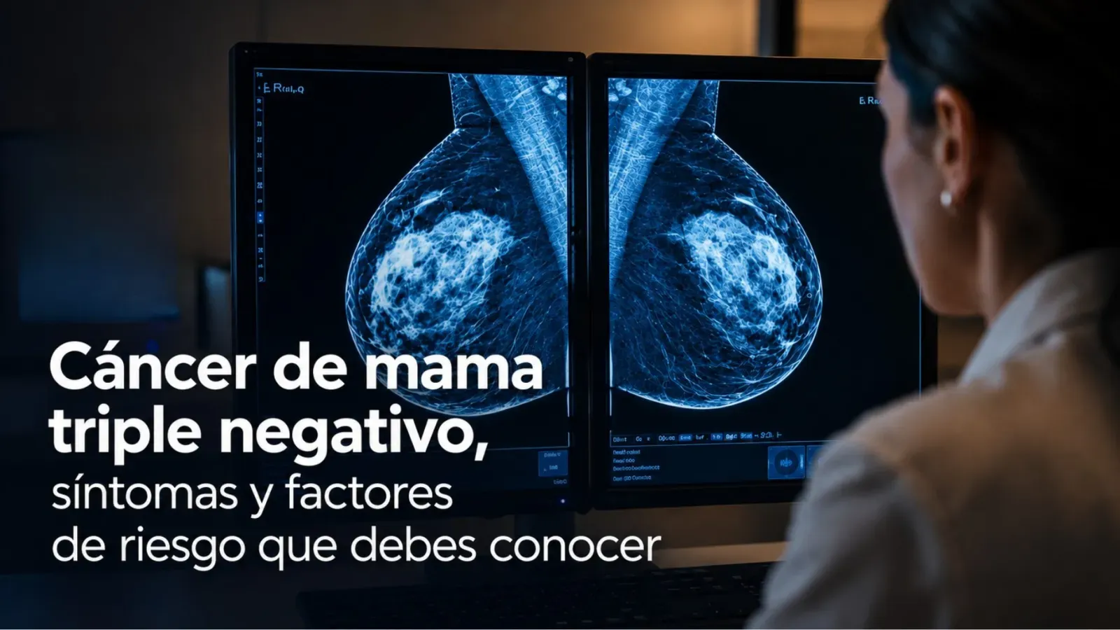 Cáncer de mama triple negativo, síntomas y factores de riesgo que debes conocer Este subtipo de cáncer de mama puede crecer más rápido que otros, pero detectarlo a tiempo permite iniciar un tratamiento con mayores posibilidades de control y, en muchos casos, con intención curativa.