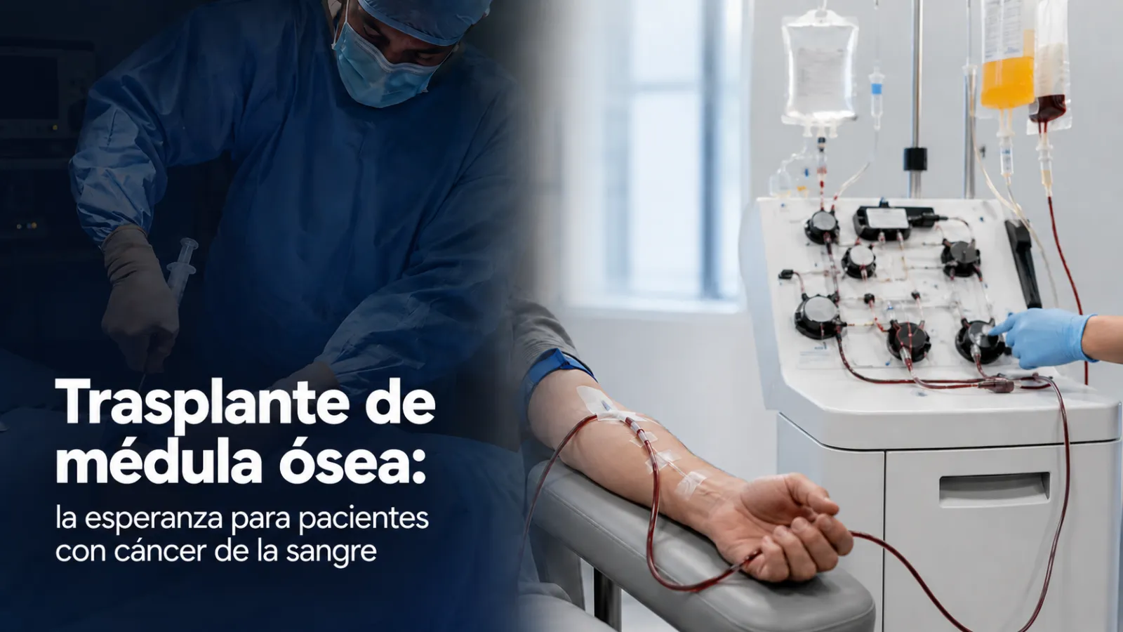 El trasplante de médula ósea, también llamado trasplante de progenitores hematopoyéticos, es un tratamiento especializado que puede ayudar a reconstruir la producción de sangre en pacientes con ciertas enfermedades hematológicas y oncohematológicas.