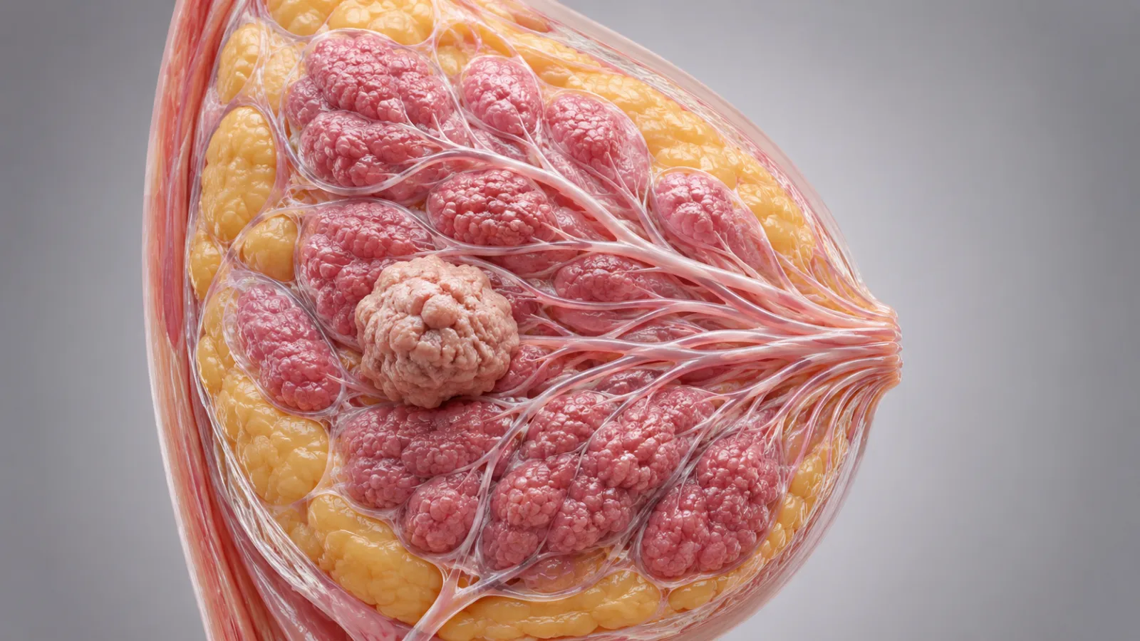El cáncer de mama triple negativo puede presentarse con bultos, cambios en la piel, hundimiento, dolor persistente o inflamación en la axila.