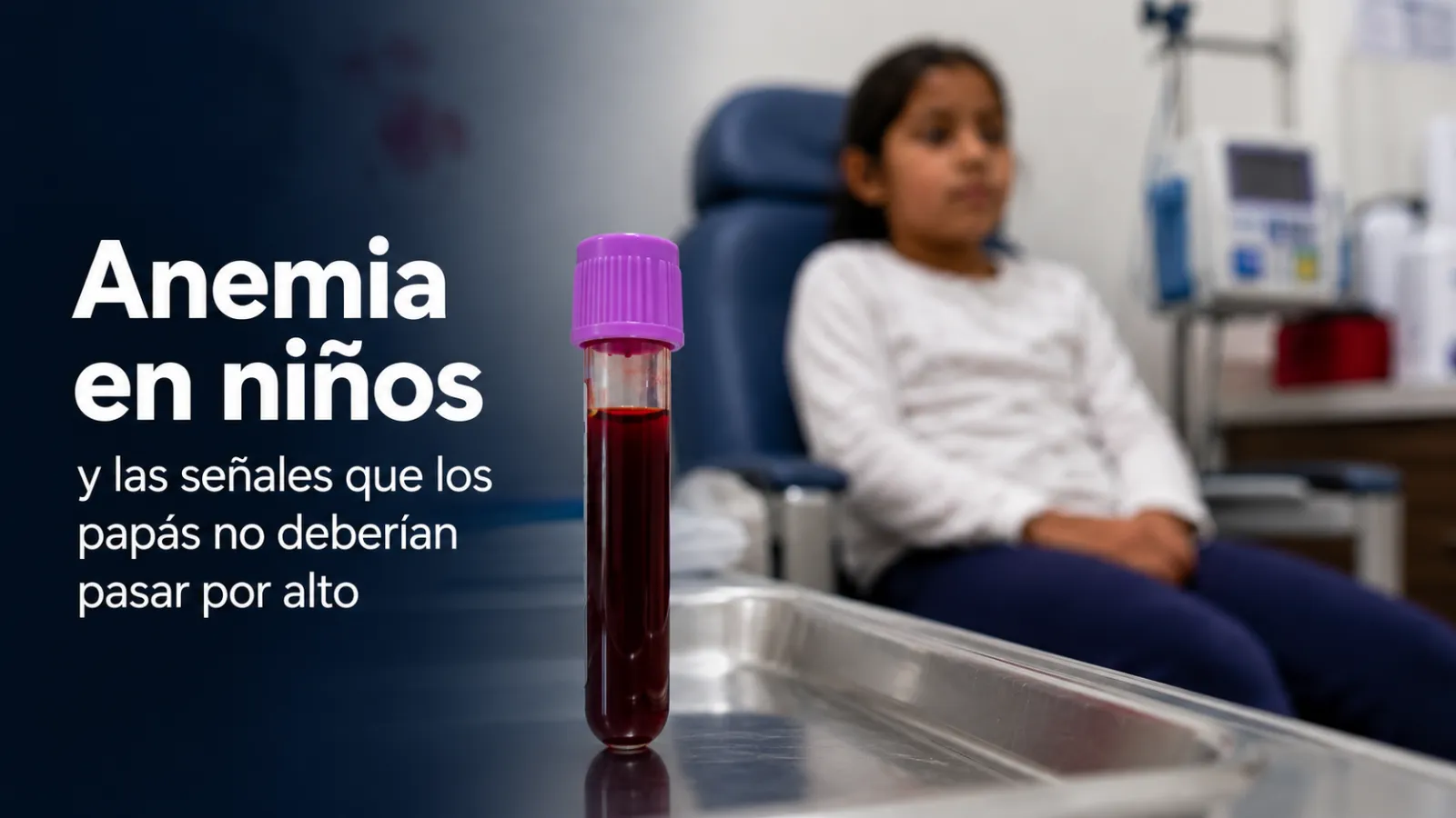 Anemia en niños y las señales que los papás no deberían pasar por alto