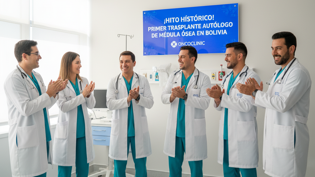 Primer Trasplante Autólogo de Médula Ósea en Bolivia - Oncoclinic